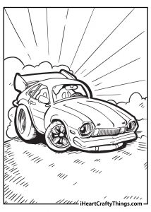 Cool Car Coloring Pages (100% Free Printables)