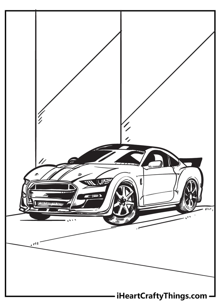 cool car coloring pages 100 original and free 2022