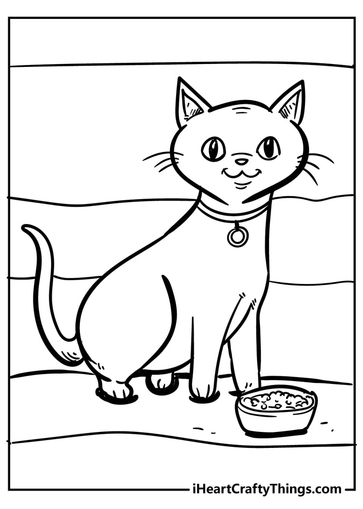 Simple Coloring Pages for children free printable