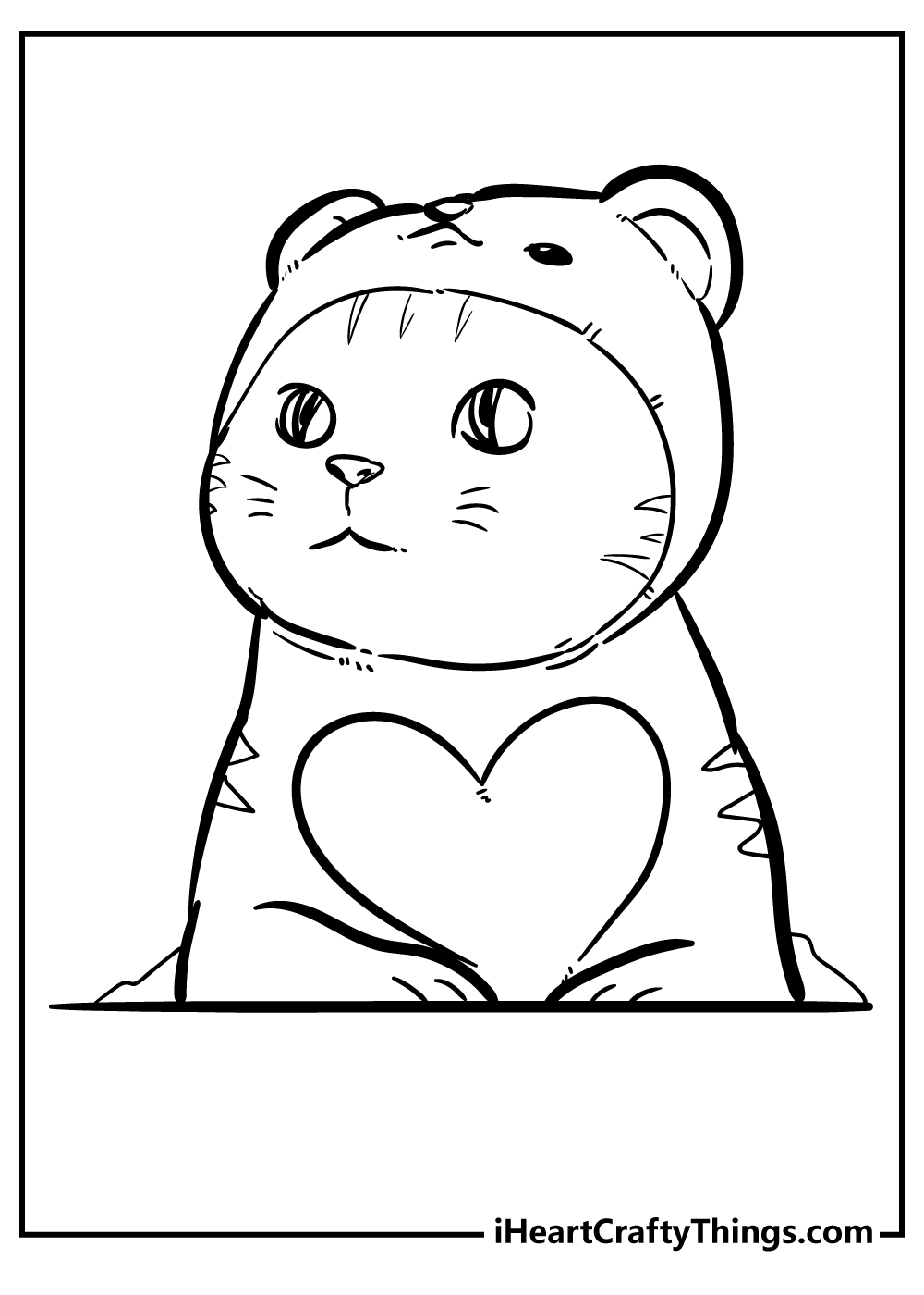 Cute Cat Coloring Pagesawww or awe?