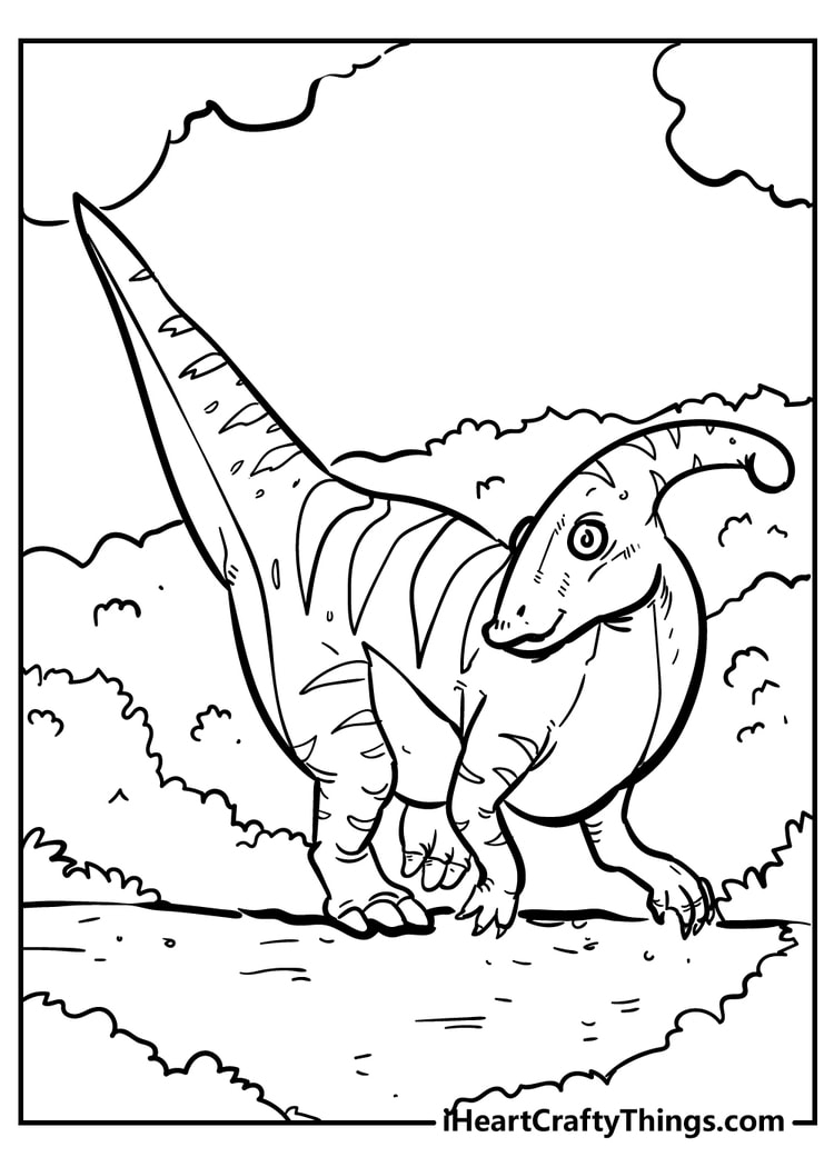 Dinosaur Coloring Pages - Fearsome Fun And 100% Free (2021)