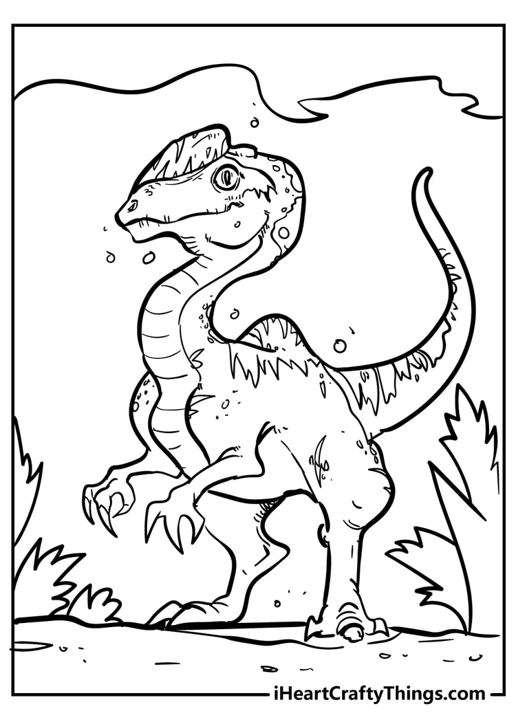 dinosaur coloring pages free printable