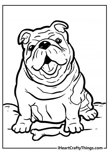 Dog Coloring Pages - Super Adorable And 100% Free (2021)