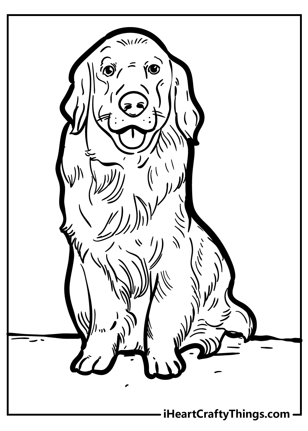 Free Printable Dog Coloring Pages