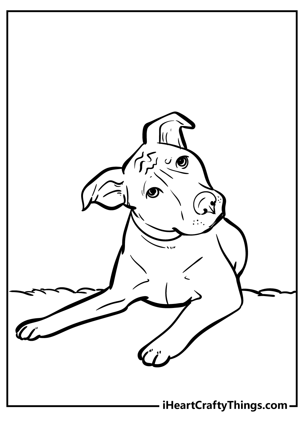 dog coloring pages