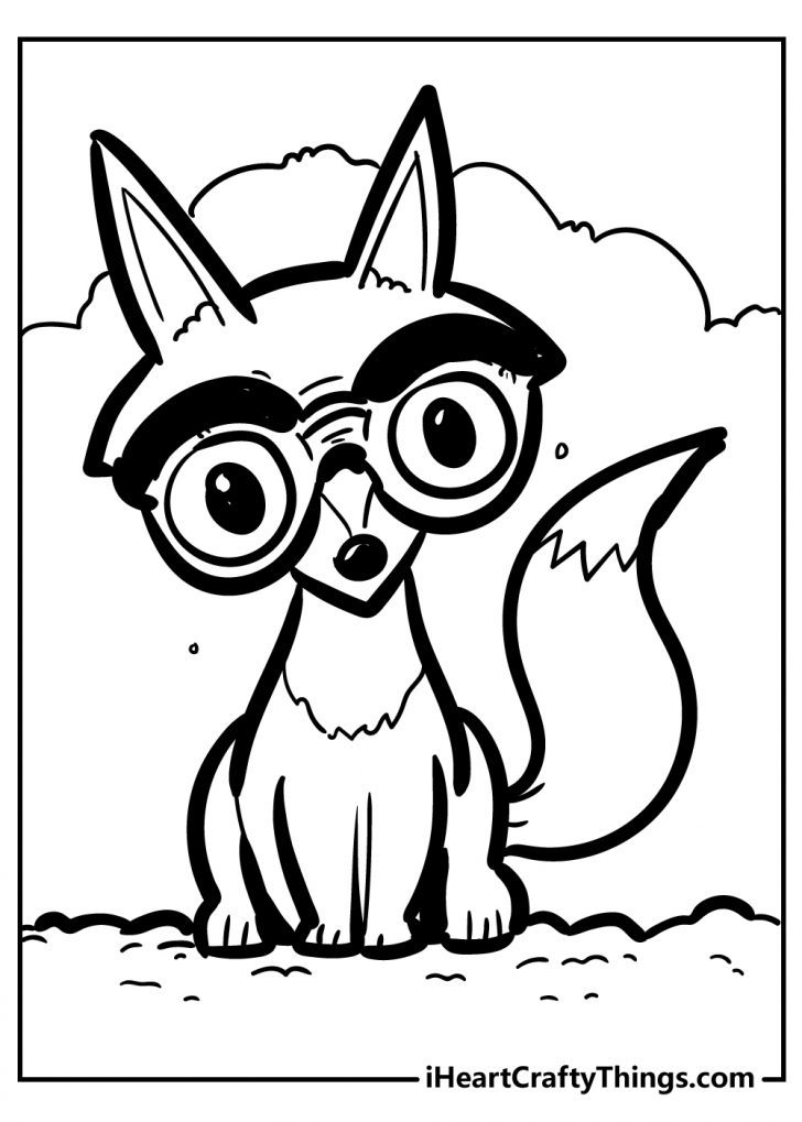 30 Brand New Fantastic Fox Coloring Pages Updated 2022