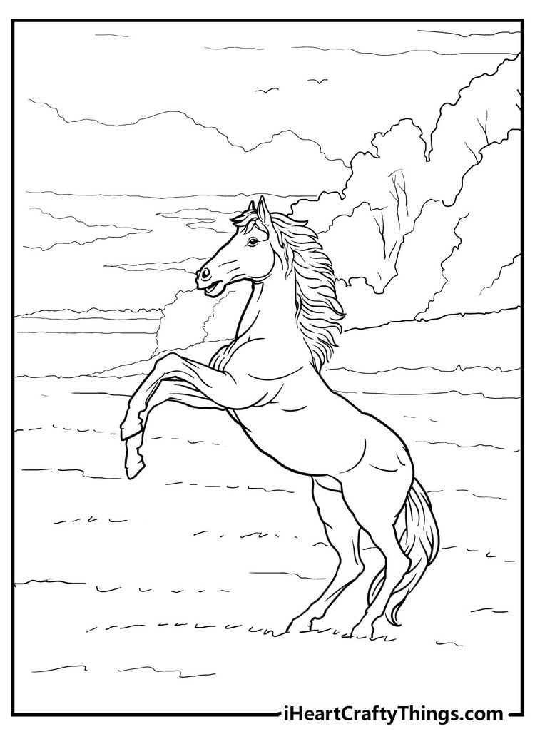 40 horse coloring pages 100 free uploaded 2022