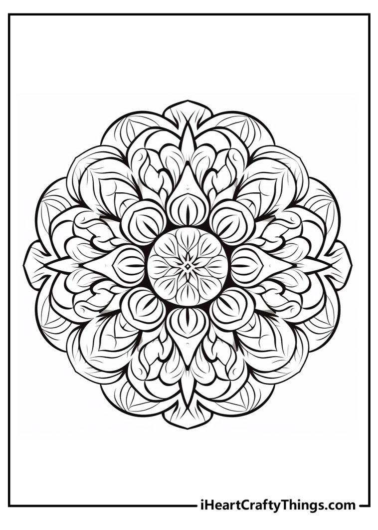 Mandala Coloring Pages (100% Free Printables)