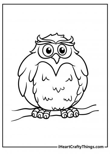 30 Owl Coloring Pages (100% Free Printable PDF)