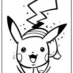 Pikachu coloring book free printable