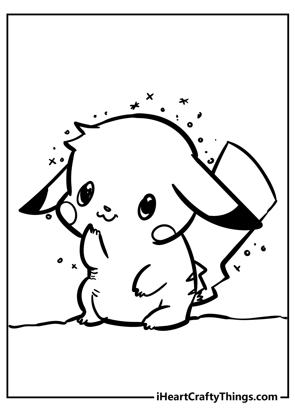 10 Adorable Coloring Pages of Pikachu for Kids to Spark Their Imagination