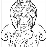 princess coloring pages free printable