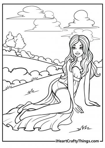 All New Princess Coloring Pages 2024 (100% Free Printables)