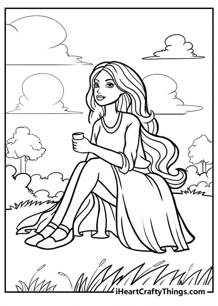 All New Princess Coloring Pages 2024 (100% Free Printables)