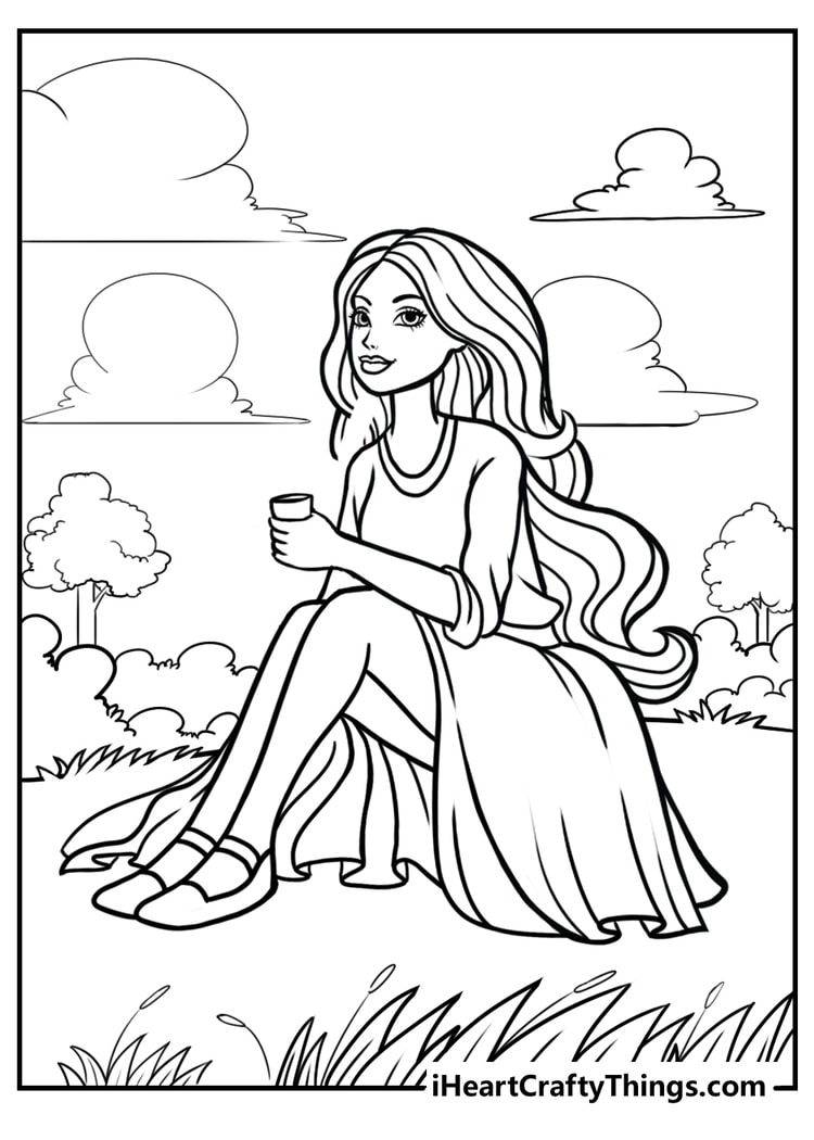 printable princess coloring pages