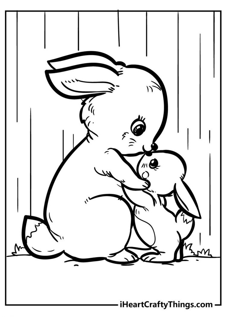 original-and-sweet-rabbit-coloring-pages