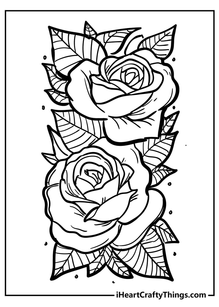 Rose printable