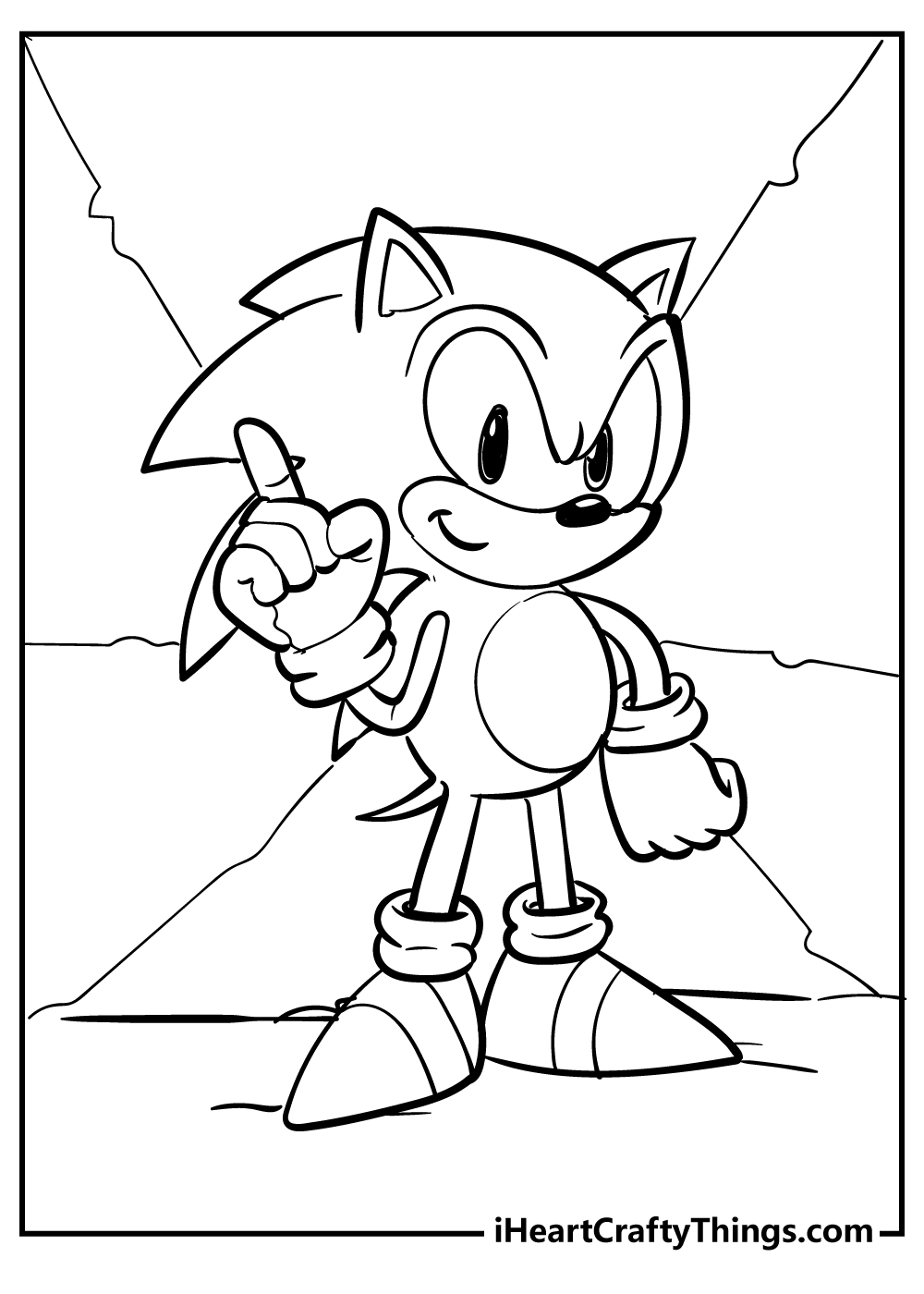 Sonic Coloring Pages - Coloring Pages For Kids And Adults em 2023