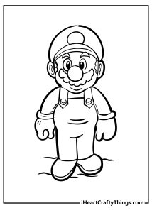 Super Mario Bros Coloring Pages (100% Free Printables)