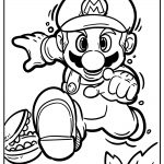Super Mario coloring pages free printable