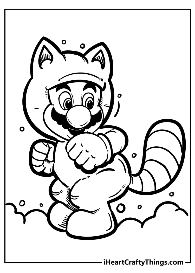 Download Super Mario Bros Coloring Pages New And Exciting 2021