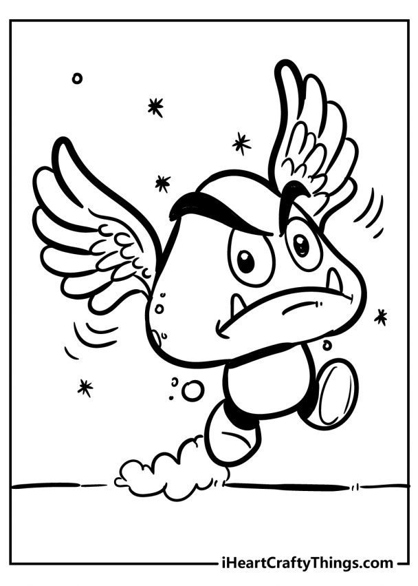 Super Mario Bros Coloring Pages - New And Exciting (2022)