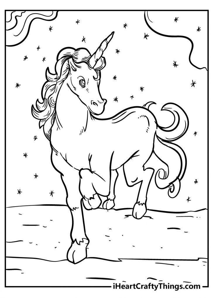 unicorn coloring pages 50 magical unique designs 2021