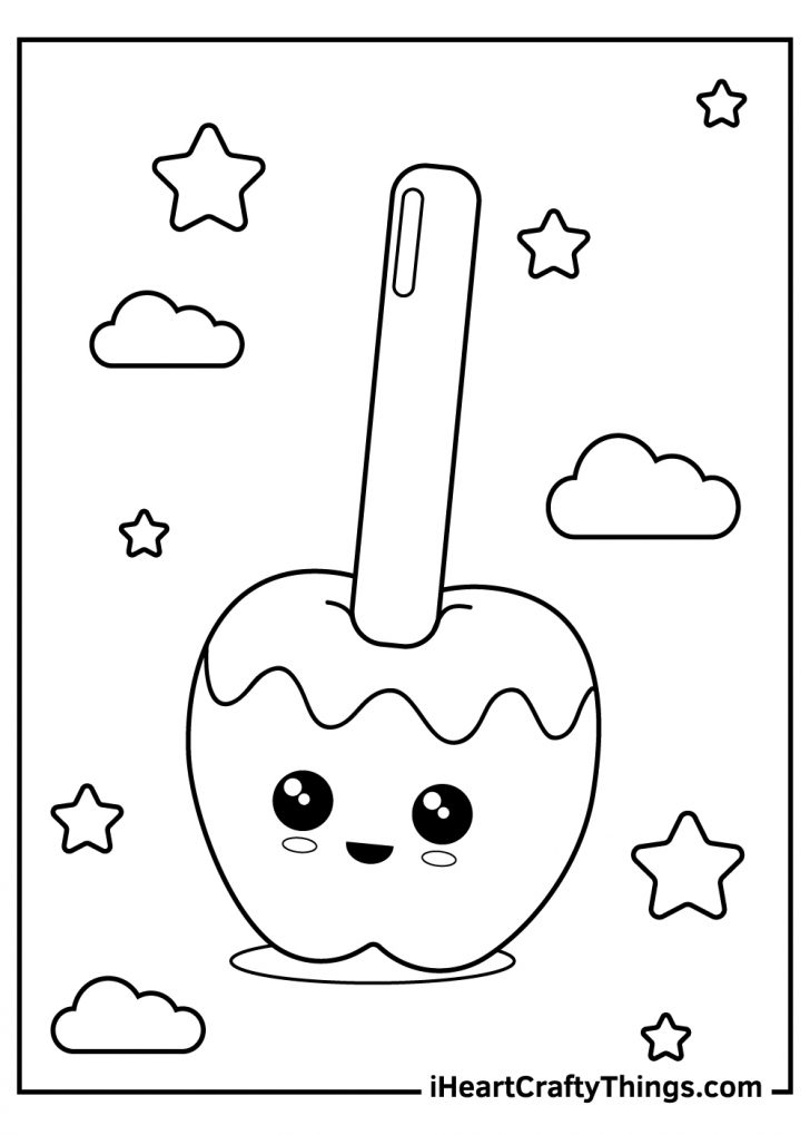 Candy Coloring Pages (100 Free Printables)