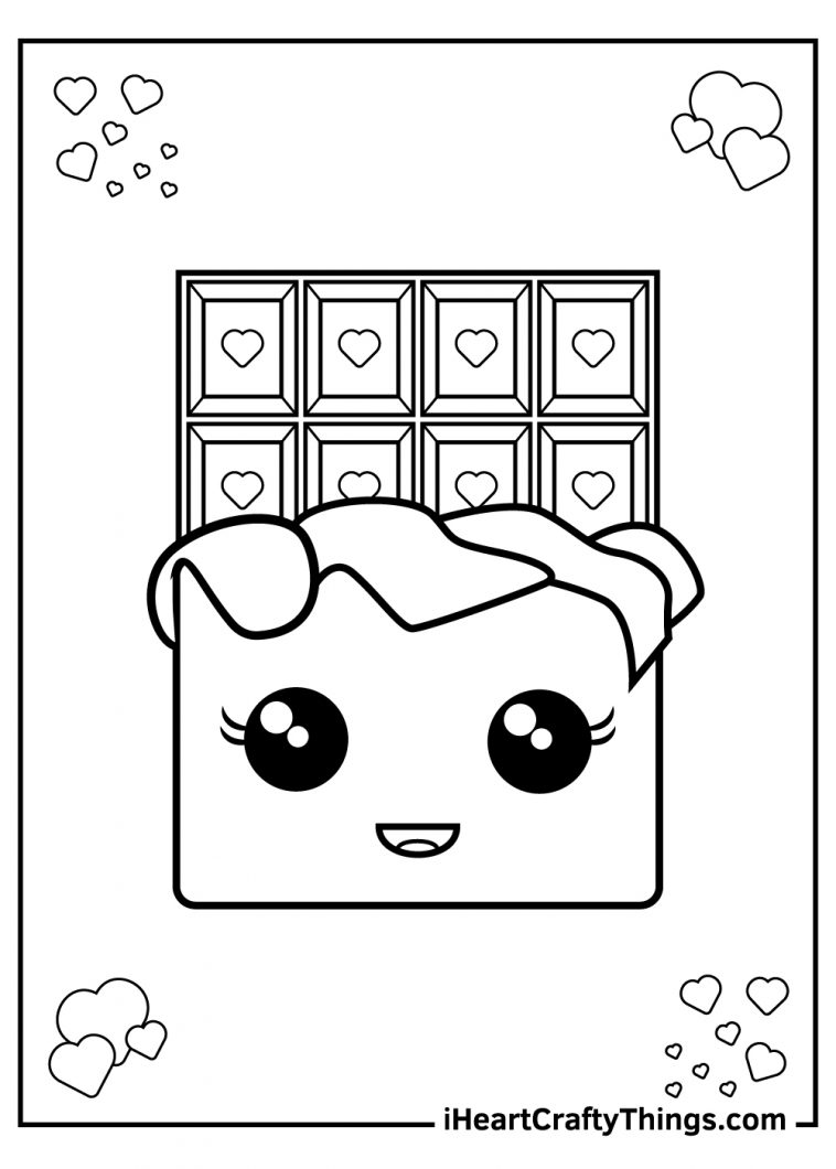 Candy Coloring Pages 100 Free Printables 