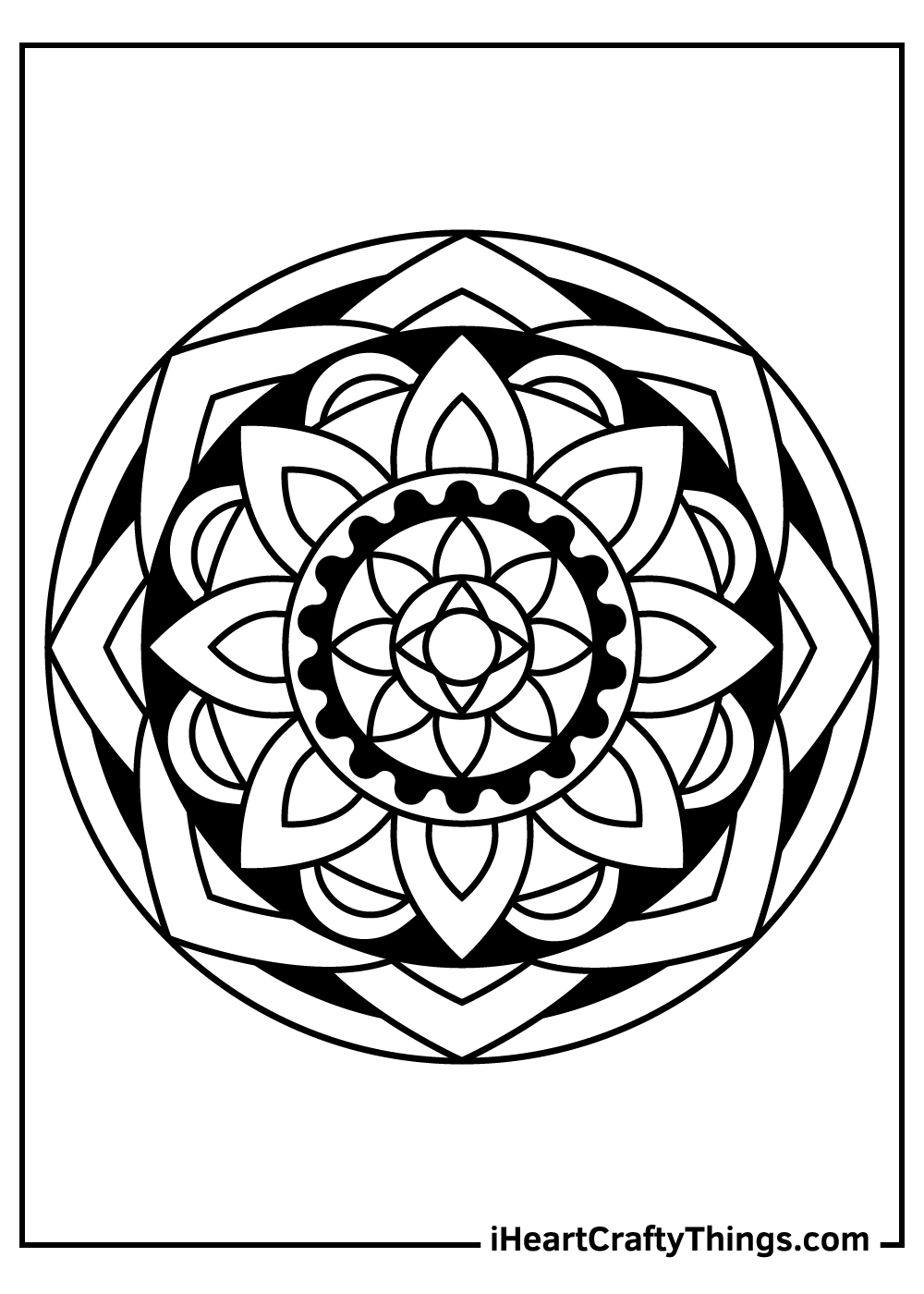 Mandala Coloring Pages (100% Free Printables)