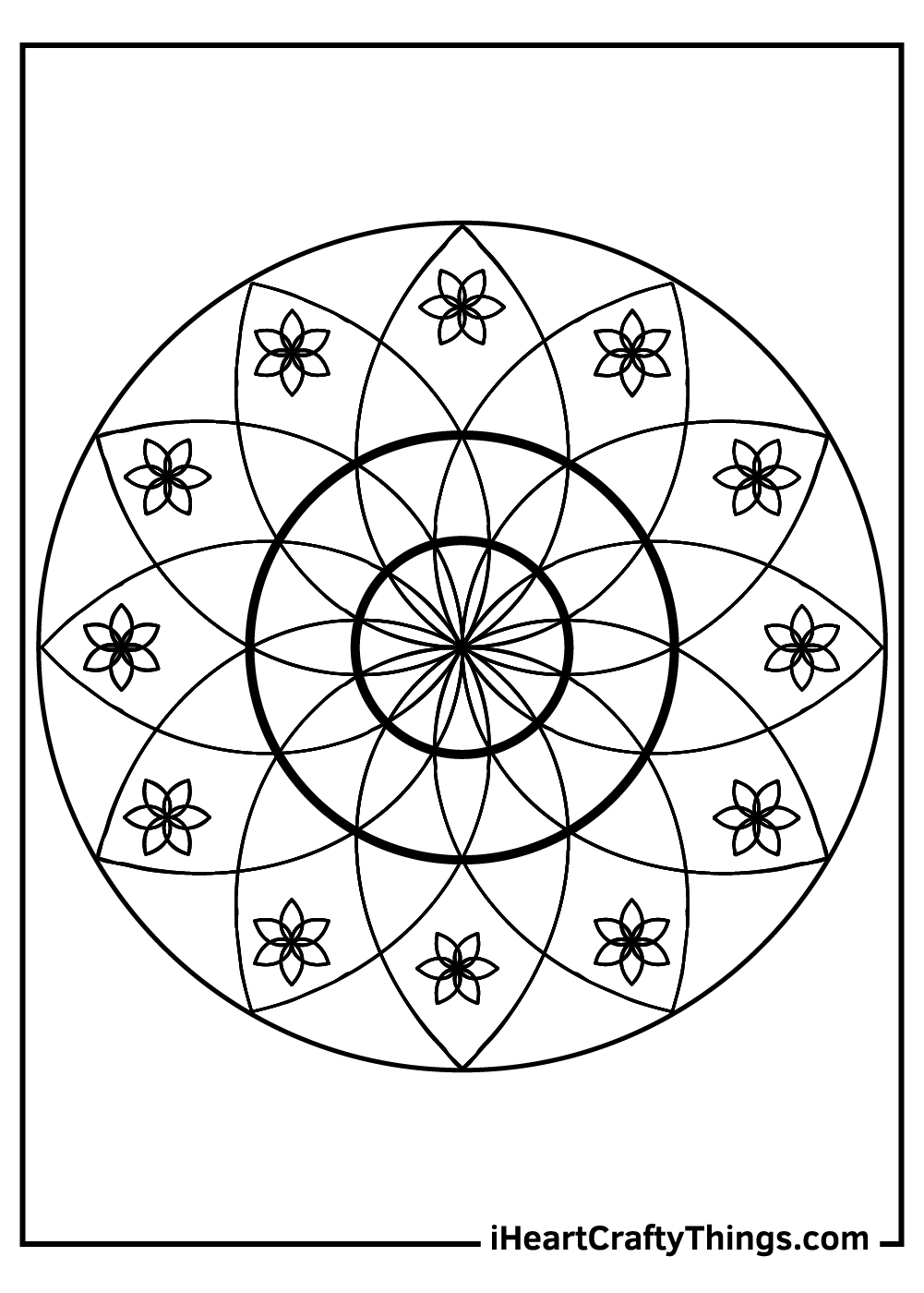 Printable Mandala Coloring Pages (Updated 2021)