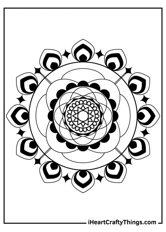 Mandala Coloring Pages (100% Free Printables)