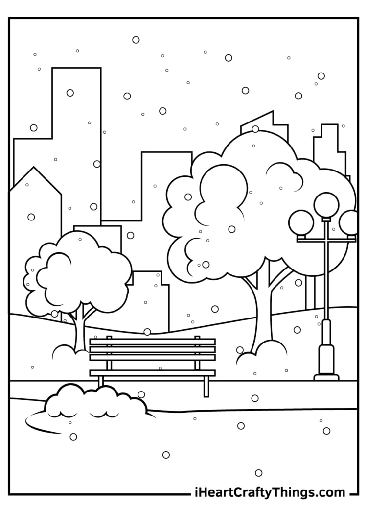 Seasons Coloring Pages (100% Free Printables)