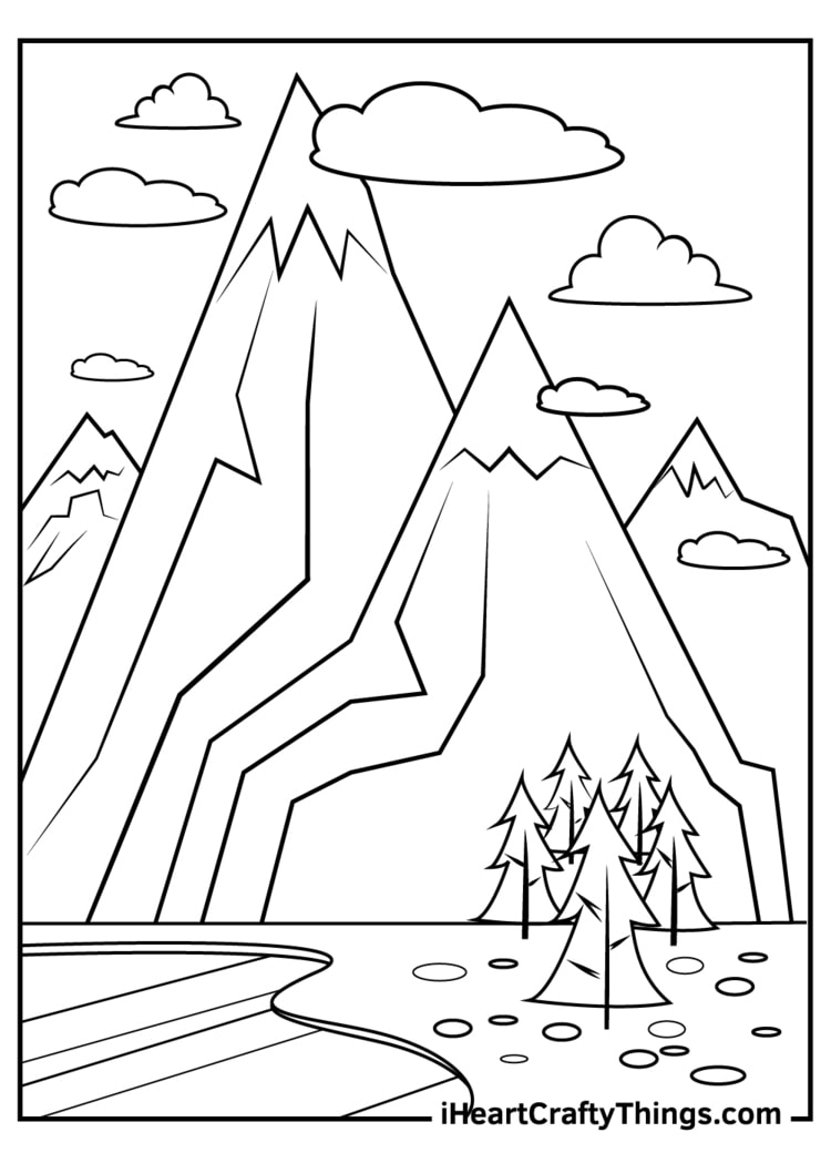 free coloring pages of 4 seasons