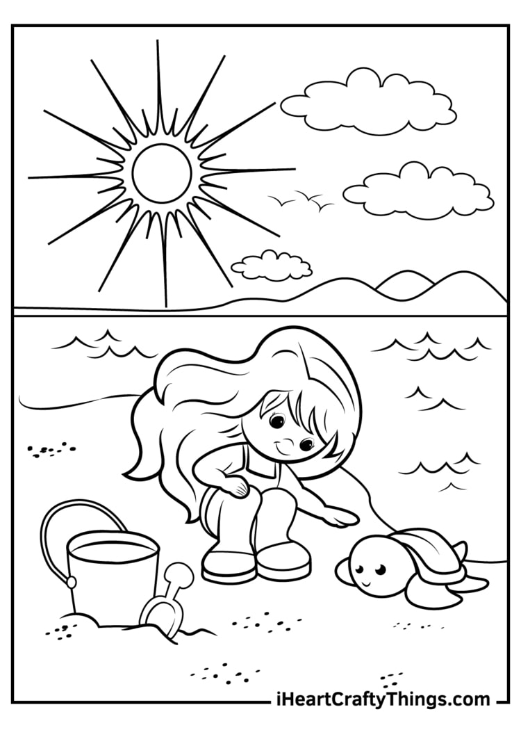 free coloring pages seasons