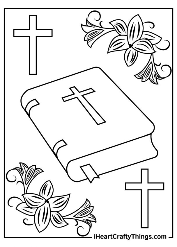 Printable Religious Easter Coloring Pages (Updated 2021)