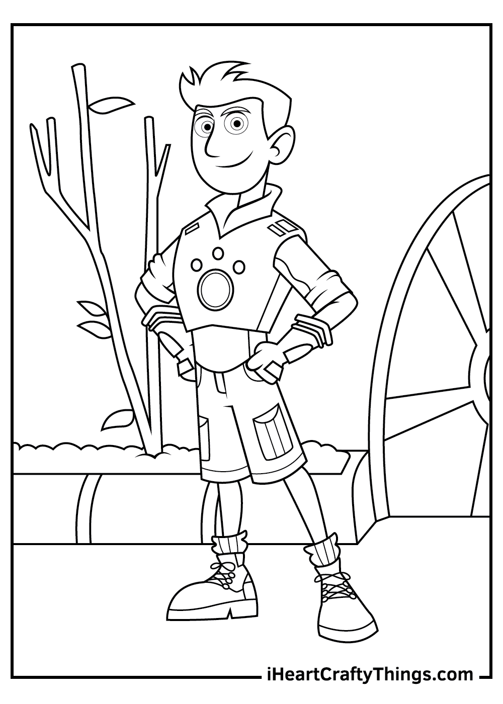 Free Wild Kratts Coloring Pages