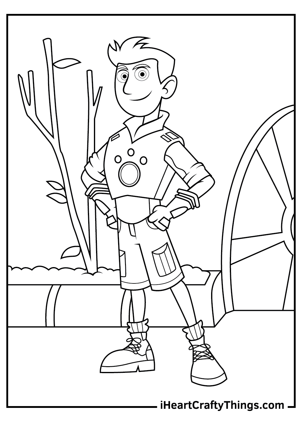 Printable Wild Kratts Coloring Pages