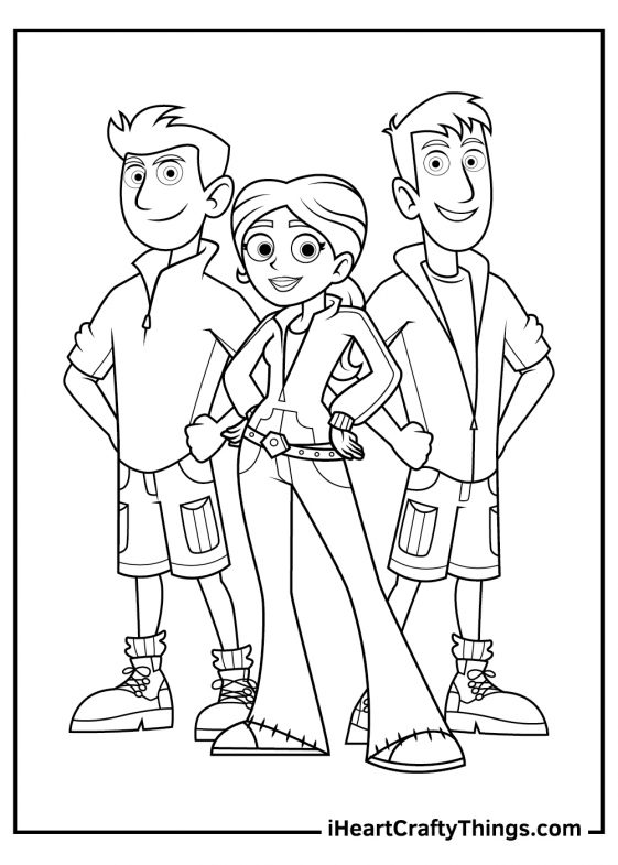 Wild Kratts Coloring Pages (100% Free Printables)