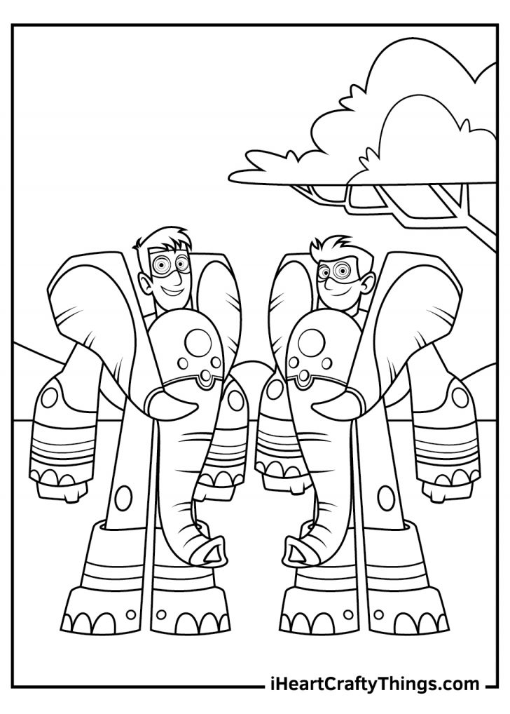 Printable Wild Kratts Coloring Pages (Updated 2021)