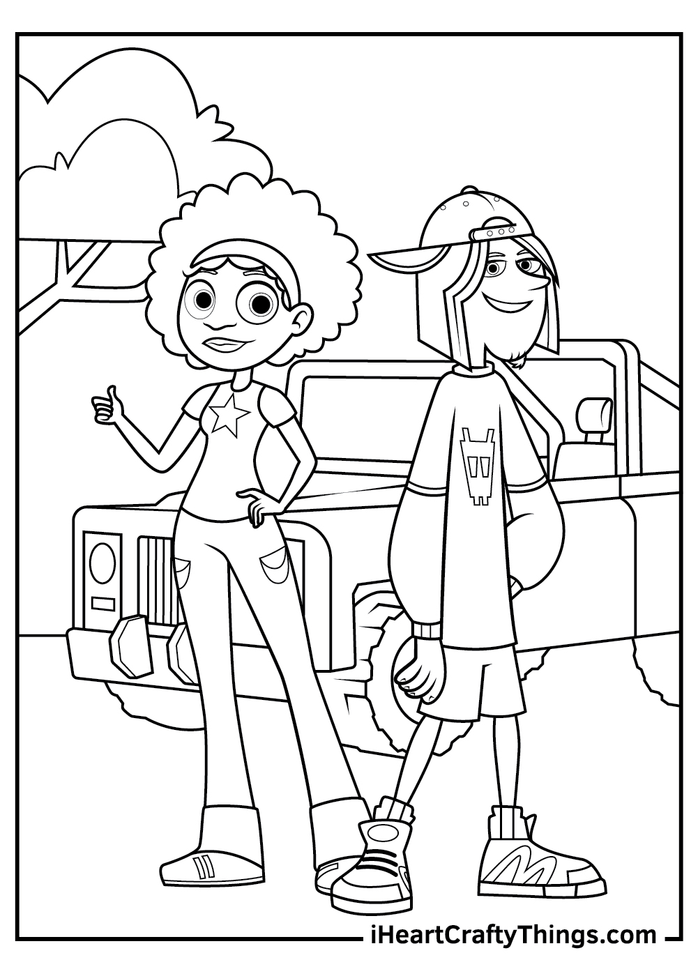 Wild Kratts Coloring Pages Brothers