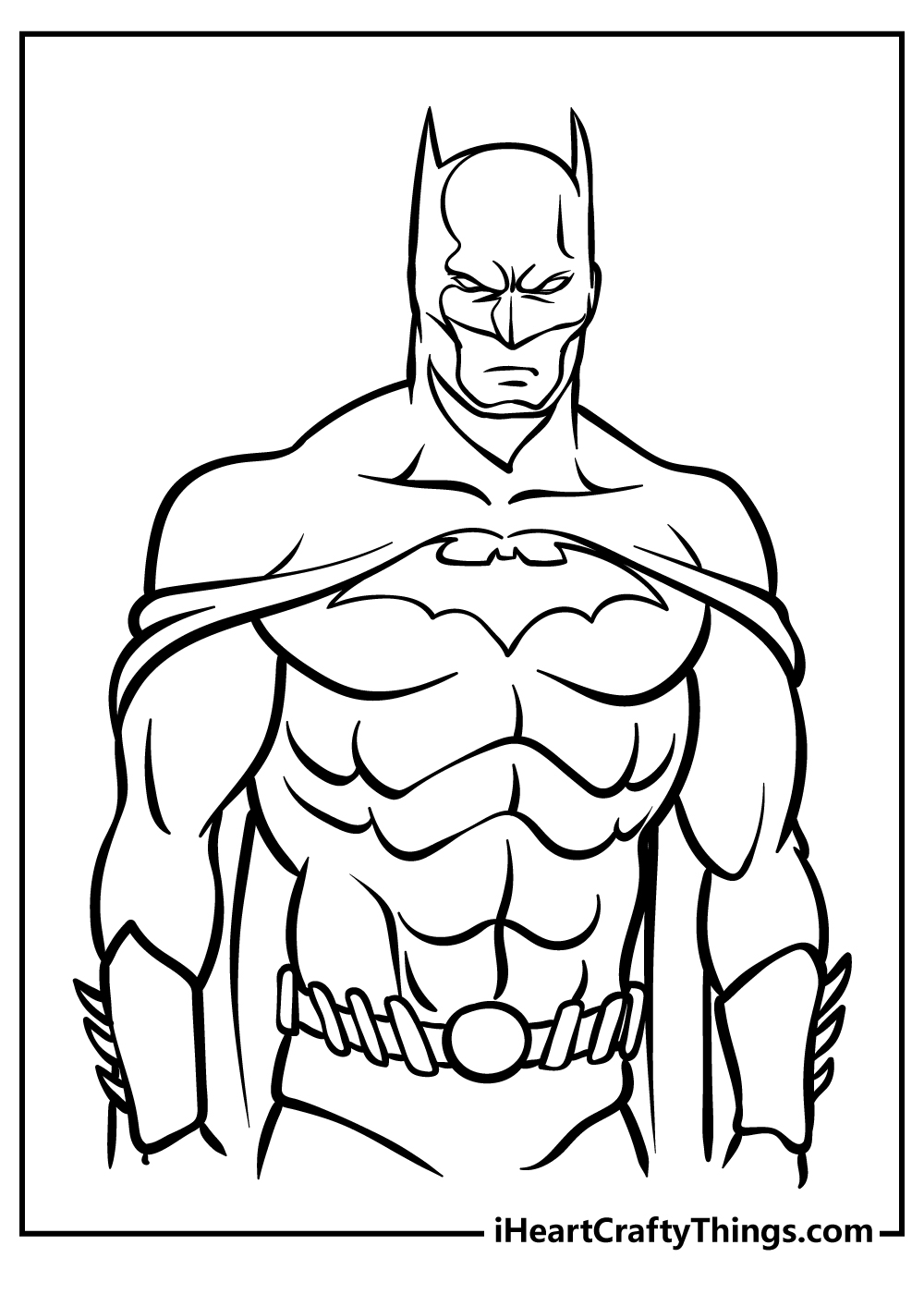 batman coloring pages free printable
