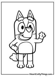 Bluey Coloring Pages (100% Free Printables)