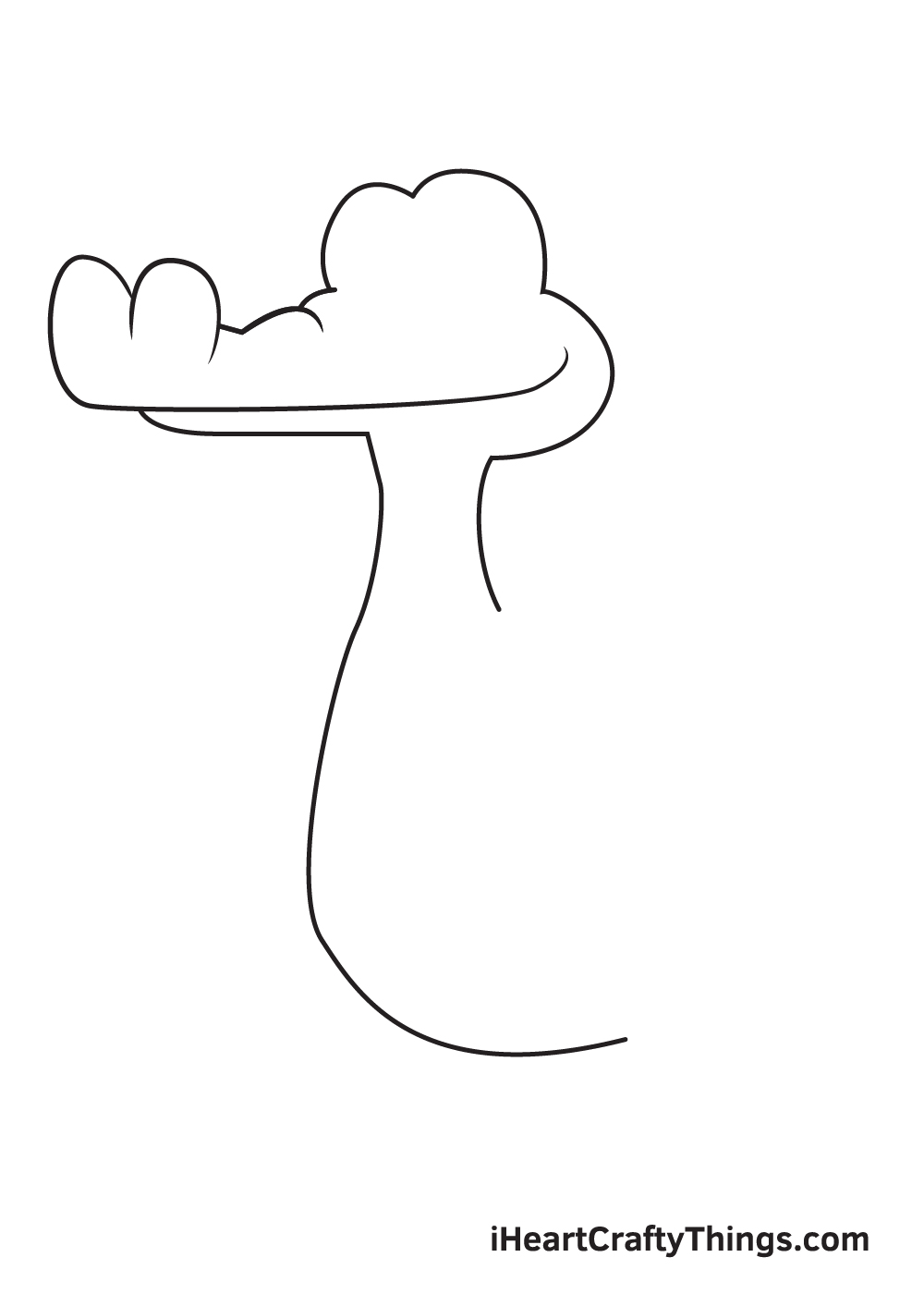 Alligator Drawing – Step 3