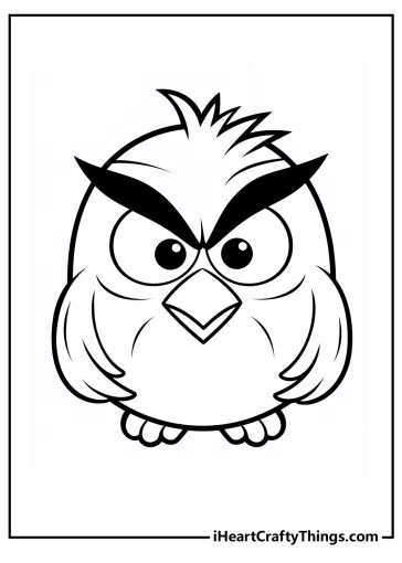 Angry Birds Coloring Pages (Updated 2024)