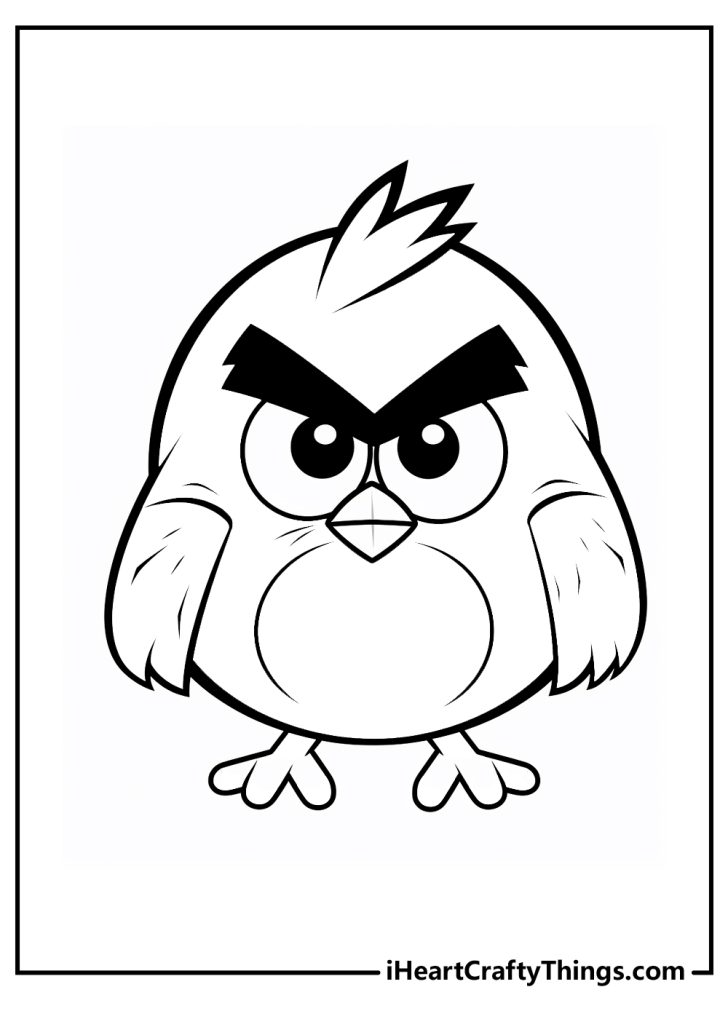 Angry Birds Coloring Pages (Updated 2024)