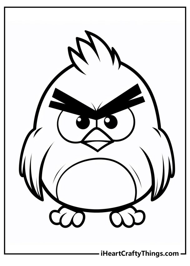 Angry Birds Coloring Pages (Updated 2024)