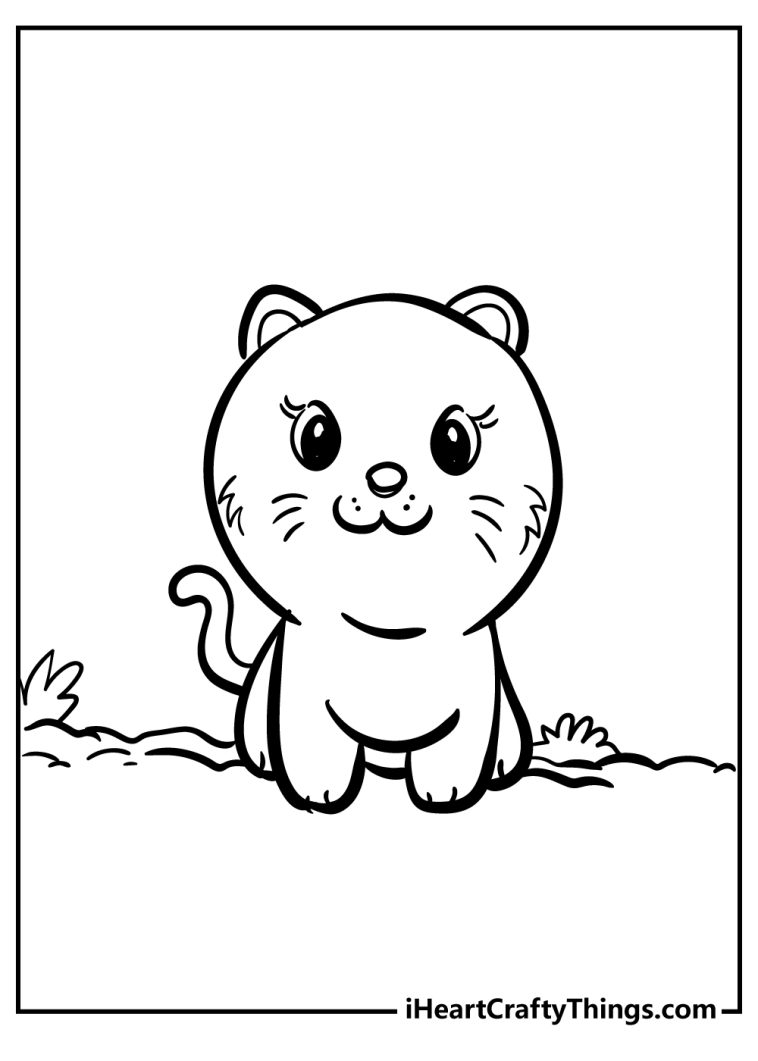 Baby Animals Coloring Pages (100% Free Printables)