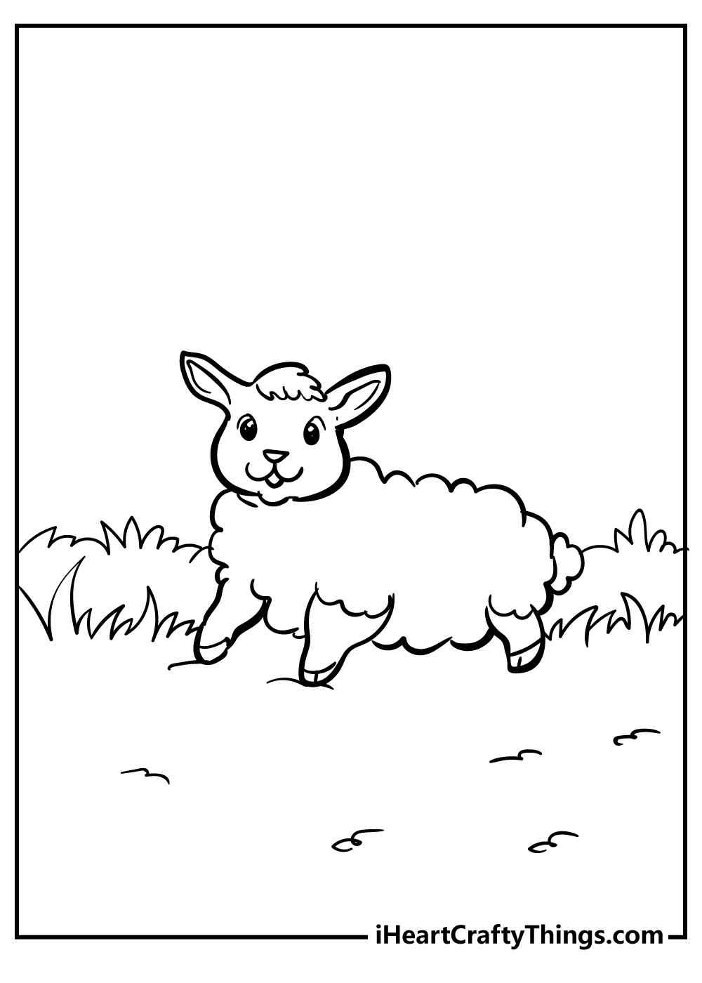 woodland animal baby coloring pages