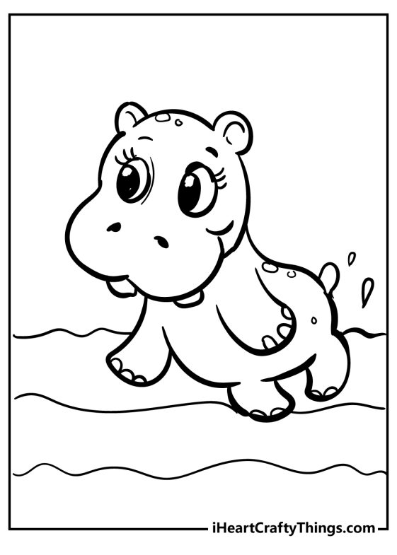 Baby Animals Coloring Pages (100% Free Printables)